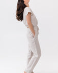 Natural light linen / Natural Linen Pajama set / Linen loungewear / Linen sleepwearLinen Couture