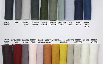 Natural Softened Linen Fabric by Meter | Prewashed Linen by Yard | 100% Pure European Linen | Eco-Friendly Fabric for Sewing & DIY ProjectsLinen Couture