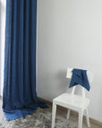 Greyish Mint linen curtain with multifunctional tape - Linen Couture