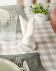 Light pink linen placemats set - Linen Couture