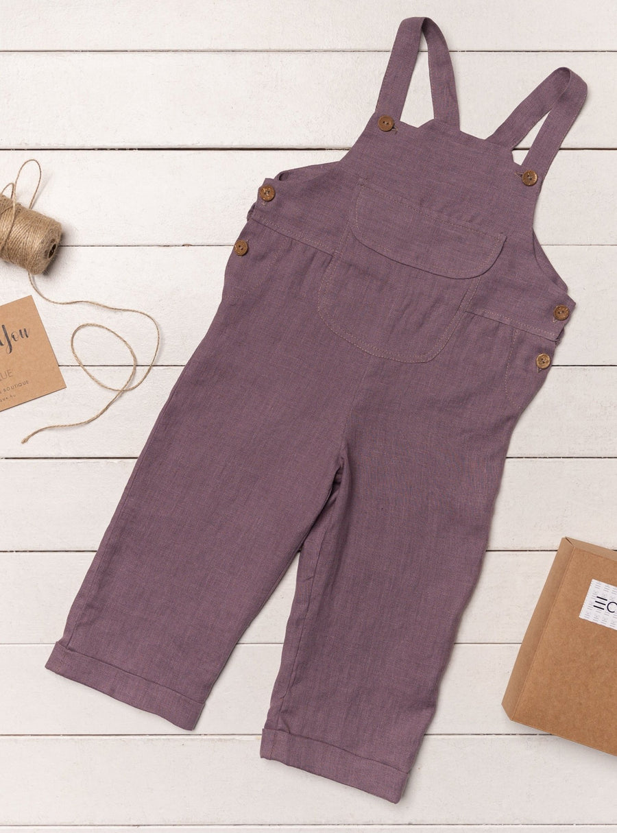 Linen Jumpsuit for Kids - Linen Couture