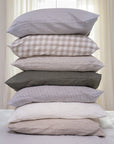 Linen pillow cases with envelope closure - Linen Couture