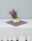 Linen Tablecloth with Ruffles - Linen Couture