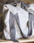 Natural Light linen canvas bag - Linen Couture