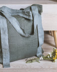 Natural Light linen canvas bag - Linen Couture