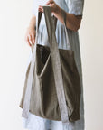 Natural Light linen canvas bag - Linen Couture