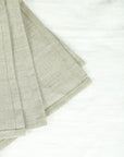 Natural linen napkins, short finish - Linen Couture